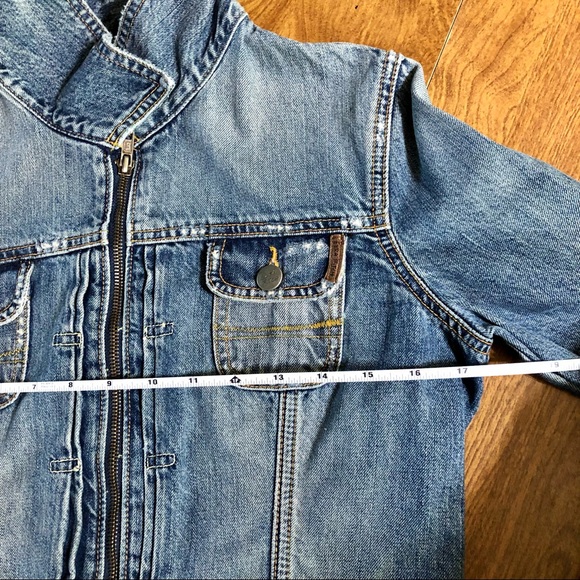 Ezra Fitch Zipped up Denim Jean Jacket size M - Picture 5 of 9